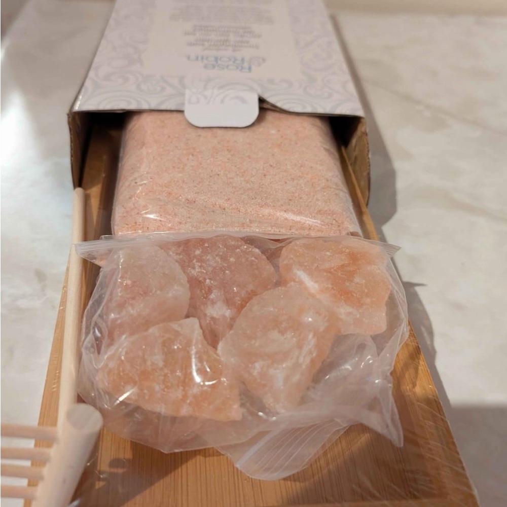 ROSE&ROBIN Himalayan Salt Zen Garden - All Natural - Picture 2 of 4
